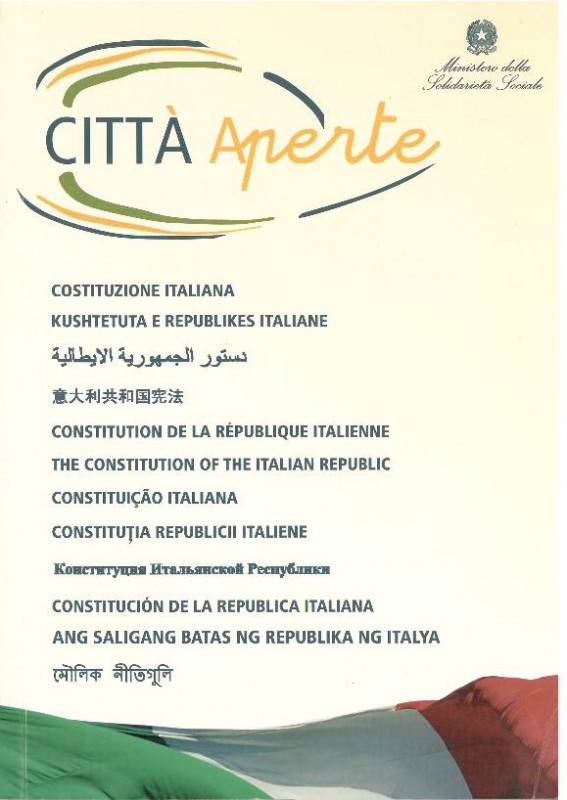 Città aperte - Costituzione italiana